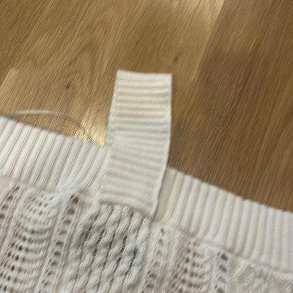 RtA White Off-Shoulder Sweater - Picture 8 of 8